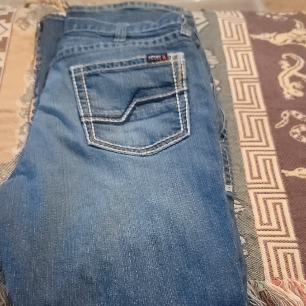 Ariat Mens. Blue Boot Cut Jeans
